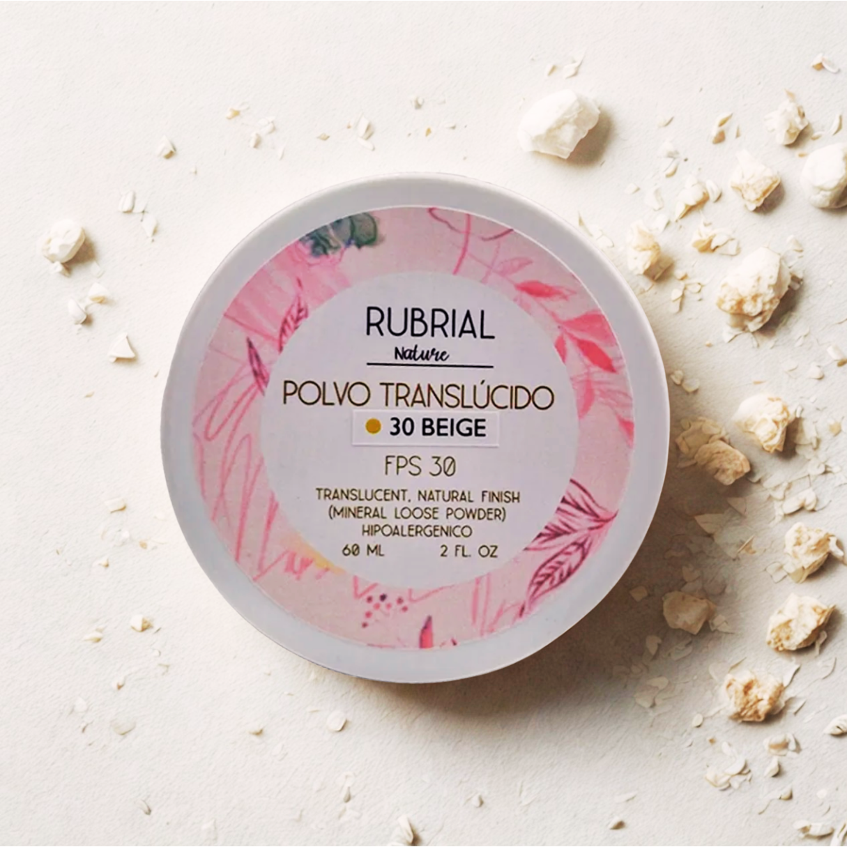 Protector Solar Translucido en Polvo FPS 30 Beige