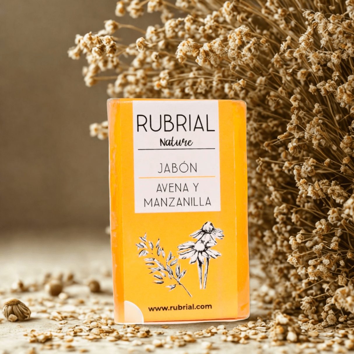 Jabón Manzanilla y Avena 100 grms - Rubrial USA