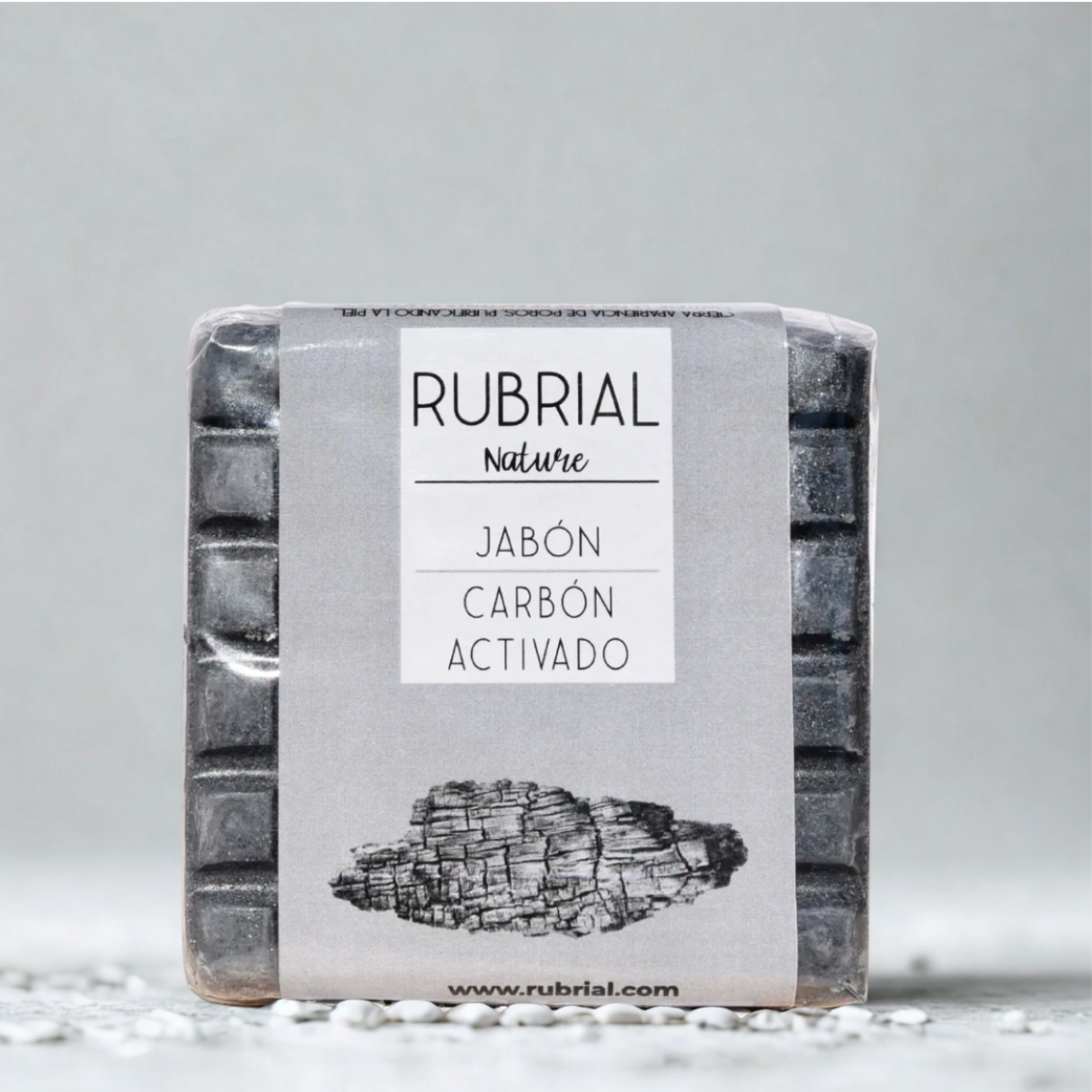 Jabón Deluxe Carbón Activado con Aceites Esenciales 100 grms
