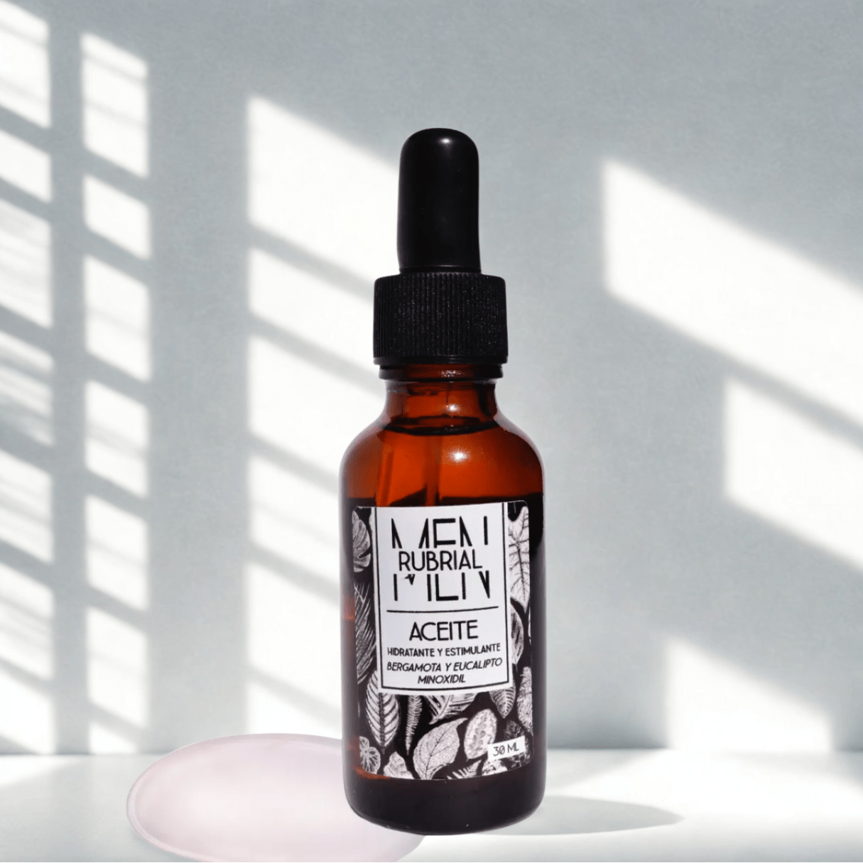 Men Aceite Minoxidil 30 ml - Rubrial USA