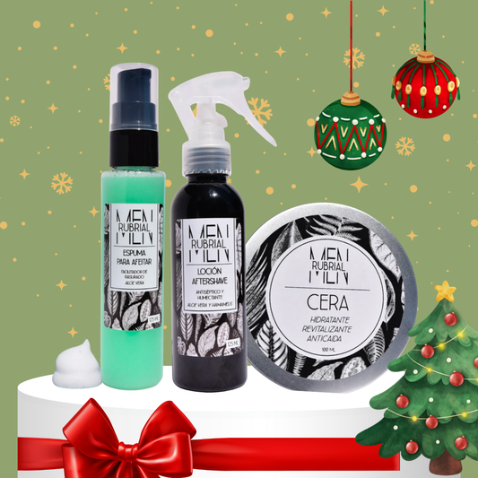Kit de Regalo "Gentleman Natural" 🎄 ✨