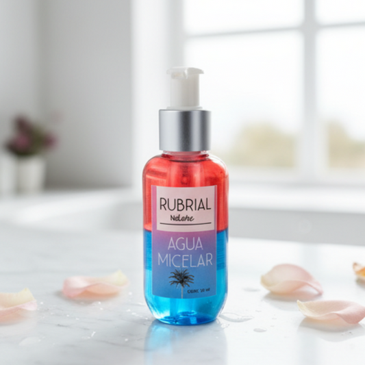 Agua Micelar Bifásica Rubrial 30 ml | Desmaquillante y Limpieza Profunda