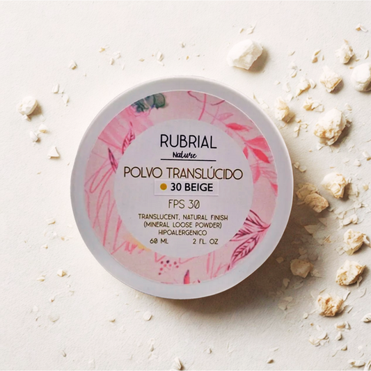 Protector Solar Translucido en Polvo FPS 30 Beige