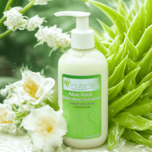 Crema de Sábila Aloe Vera 250 ml - Rubrial USA
