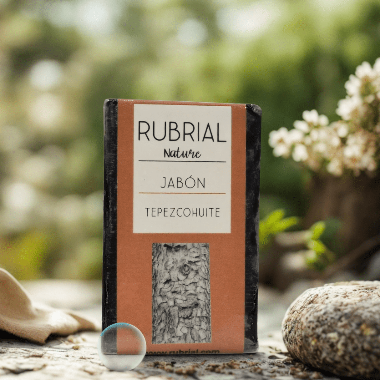 Jabón Deluxe Bicarbonato de Tepezcohuite 100 grms - Rubrial USA