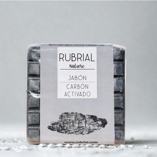 Jabón Deluxe Carbón Activado con Aceites Esenciales 100 grms