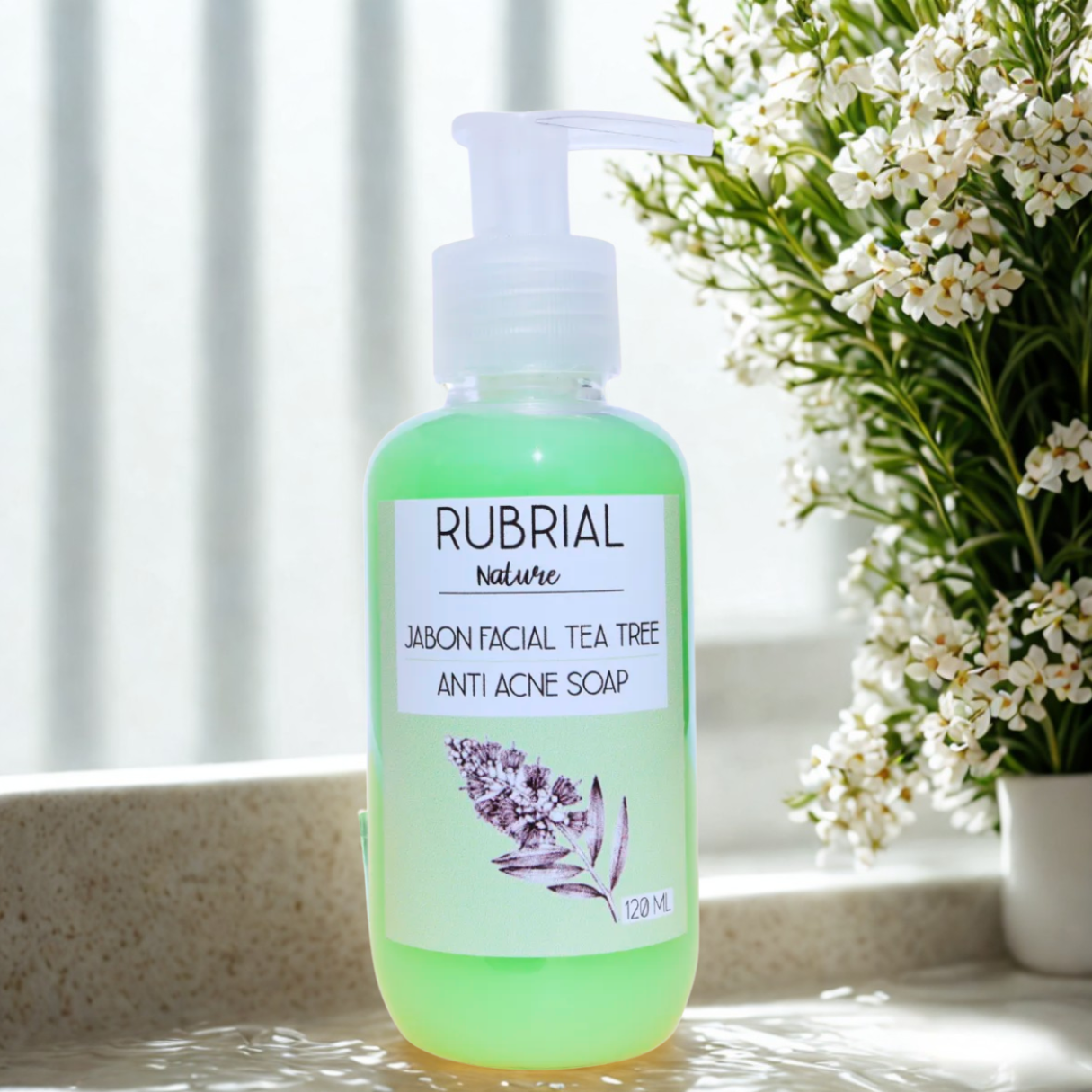Jabón Shampoo Facial Tea Tree Oil 120 ml