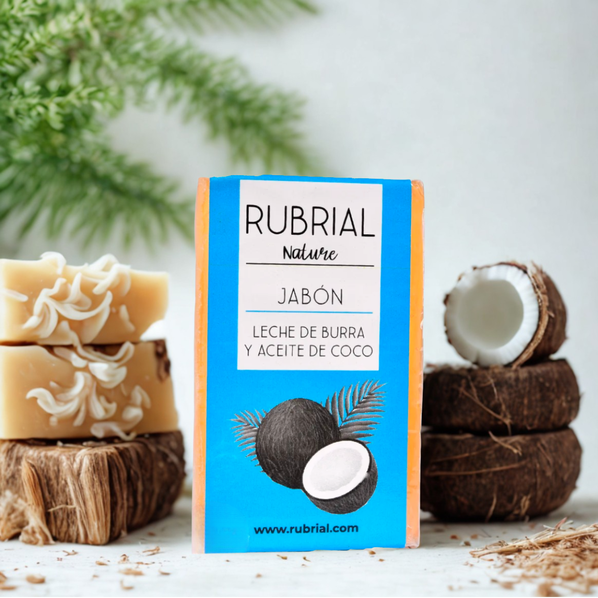 Jabón Leche de Burra y Aceite de Coco 100 gmrs