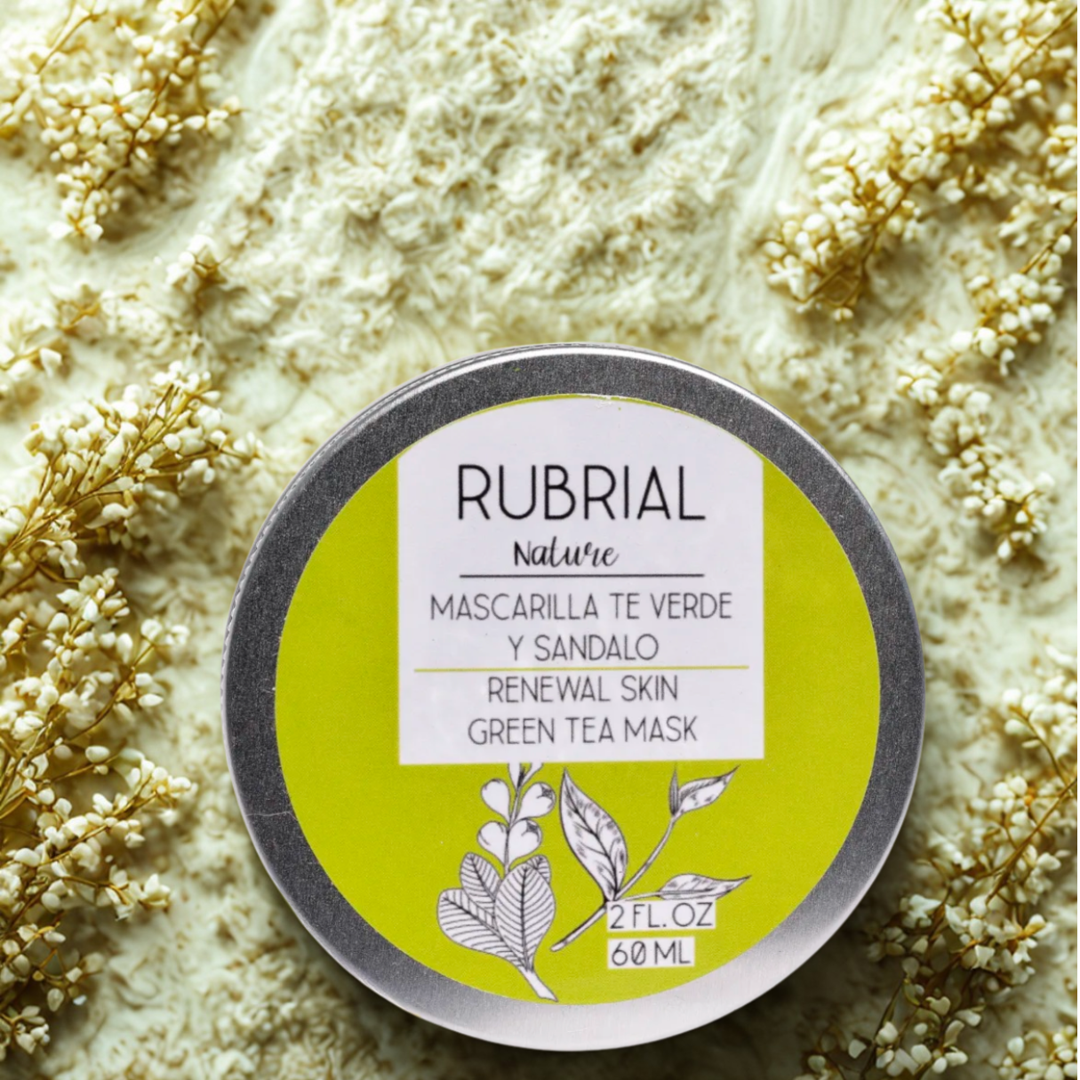 Mascarilla Té Verde y Sándalo 60 gmrs